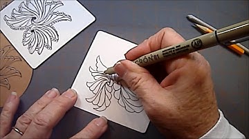 Drawings Tangle Pattern Lessons #117