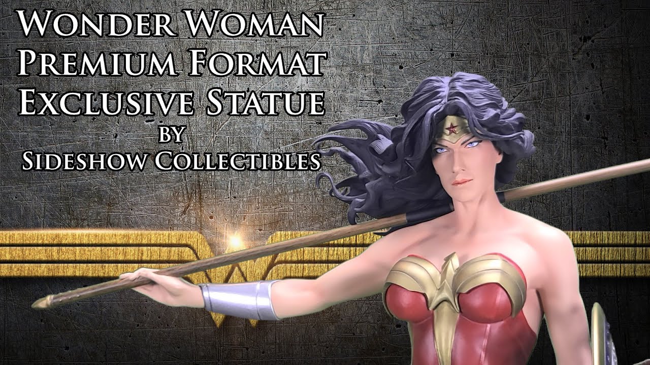 New Photos of the Wonder Woman Statue from Sideshow's Animated Series  Collection