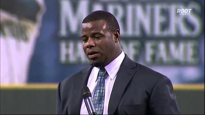 Ken Griffey Jr. MARINERS HALL OF FAME SPEECH Jay B...