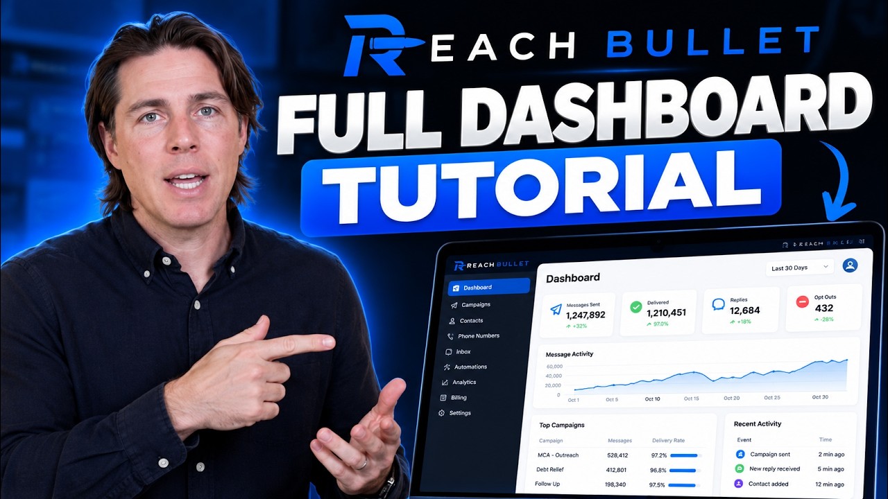 Reach Bullet Full Dashboard Tutorial - YouTube