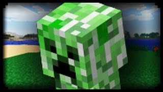 Pixel art of a creeper face from minecraft