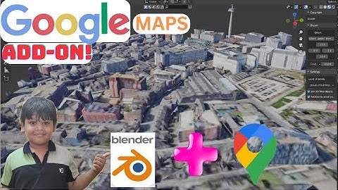 Import Google Maps Data into Blender with BLOSM Addon | Step-by-Step Guide
