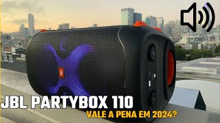 NÃO COMPRE A JBL PARTYBOX 110 EM 2024 ANTES DE VER ESSE VÍDEO! Unboxing e Impressões