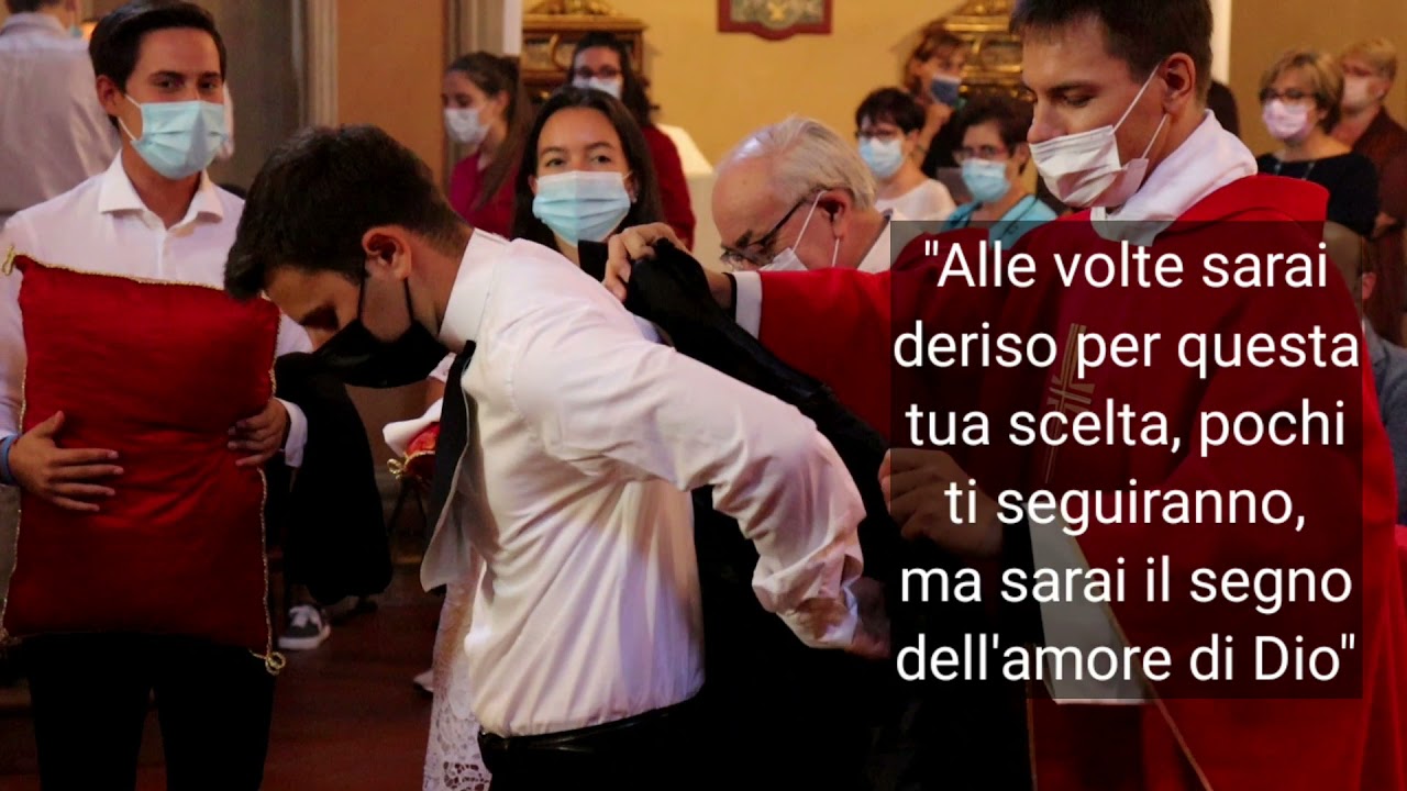 Cerimonia vestizione Luca Vignali -Melzo, 12 settembre 2021