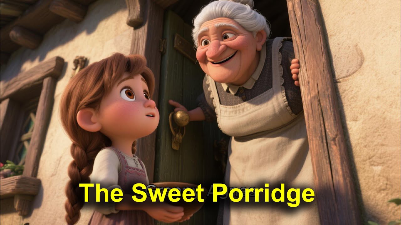 The Sweet Porridge | English stories for teenagers | Colorful English Tales