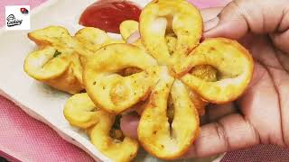 Flower Samosa Recipe Designer Samosa Recipe 🥰