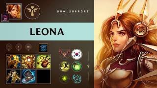 Leona Support vs Alistar - KR Grandmaster Patch 26.09