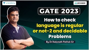 How to Check Language is Regular or Not- 2 & Decidable Problems