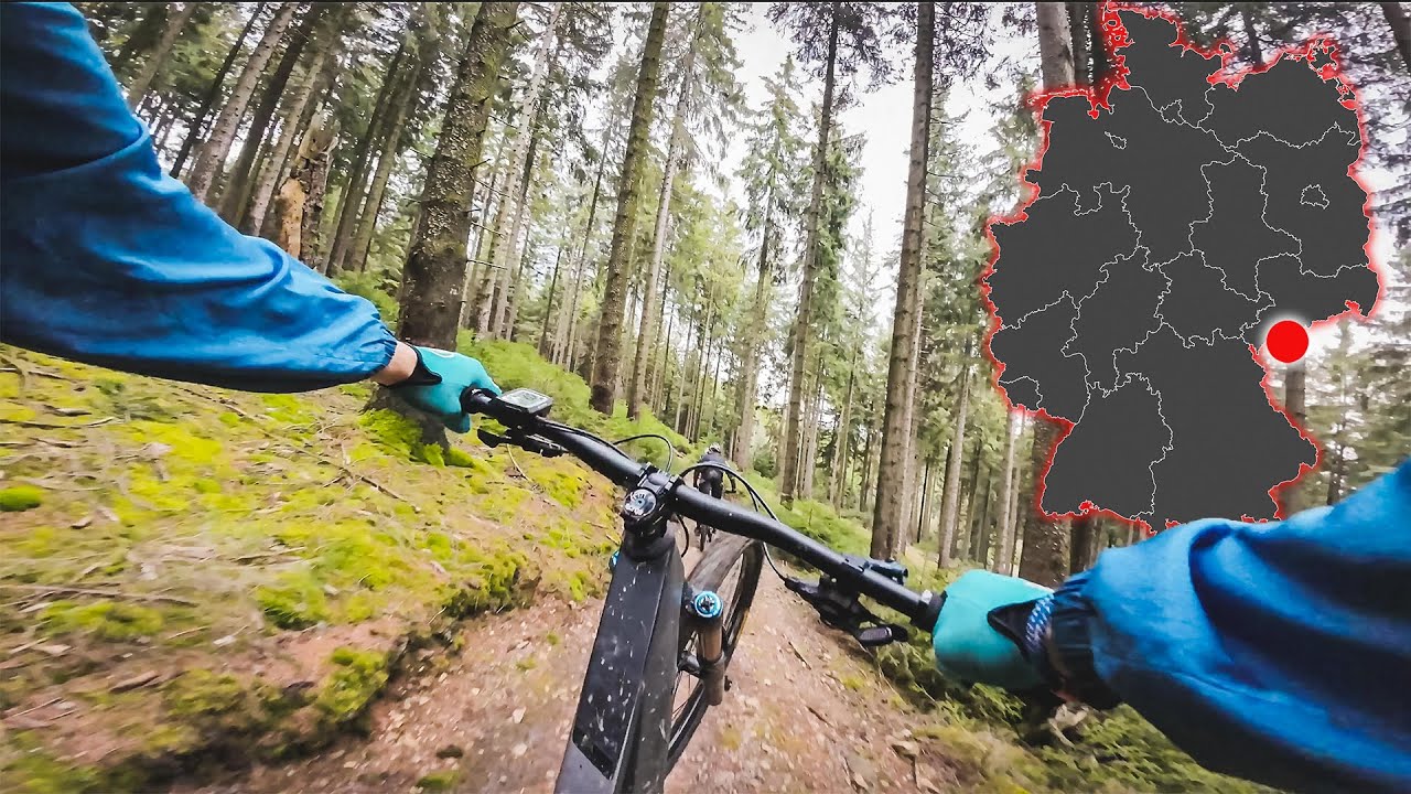 Hammer Bikepark in Ostdeutschland - Trailcenter Rabenberg im Erzgebirge