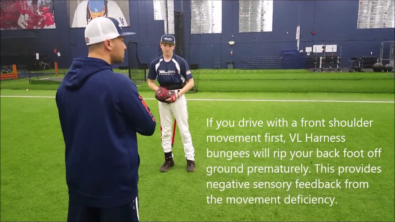Step Through pitching drill with the VPX Harness YouTube