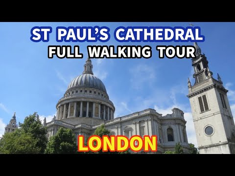 Video: Beklimming van de koepel in St Paul's Cathedral in Londen
