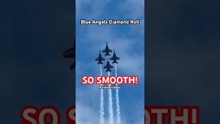 BLUE ANGELS DIAMONDS BARREL ROLL! 😍 #blueangels #airshow #f18 #cool #fun #aviation #navy #fy #fyp