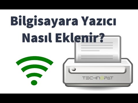 Bilgisayara Yazıcı Nasıl Eklenir?