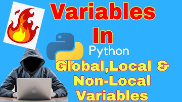 Variables In Python (Local,Global & Non-Local) || Python Tutorial #7 || Tutor Sushant || #Python