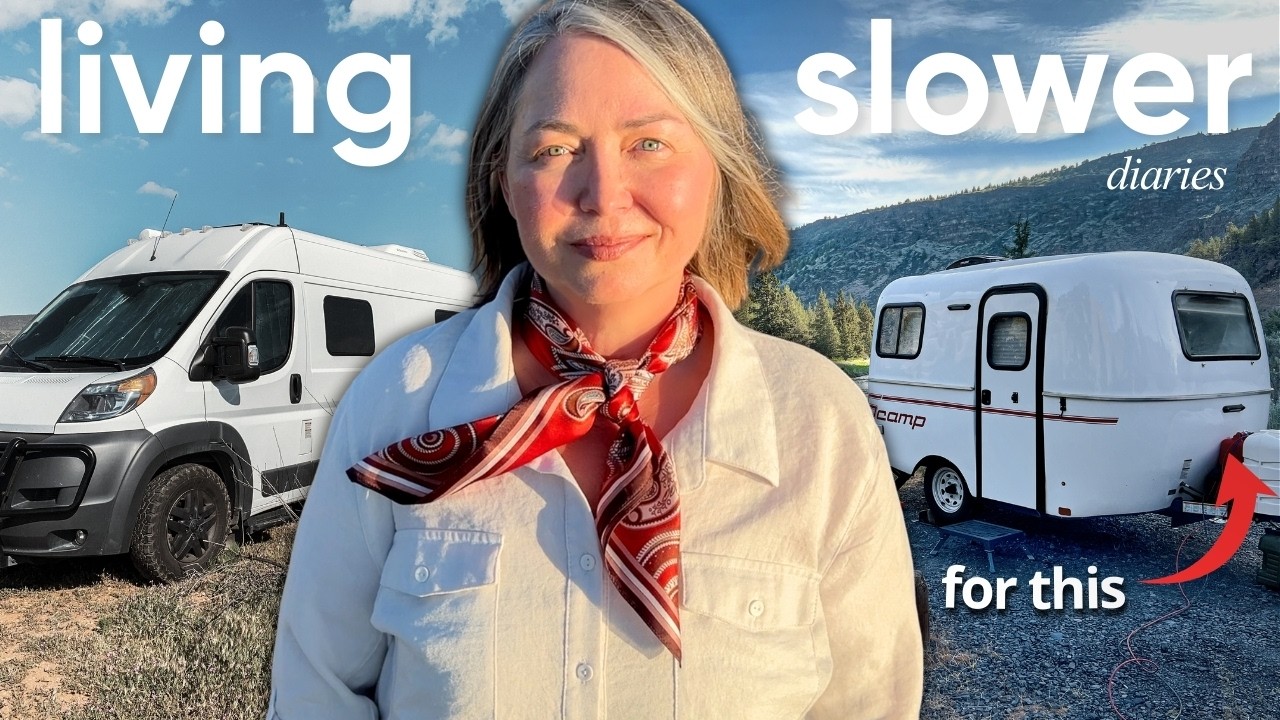 from van life to scamp living ✦ daily life diaries (Oregon Coast summer days)