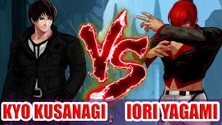 Mugen - KOF - Iori Yagami (XIV) vs. Orochi Kyo - 八神庵 vs. 大蛇京