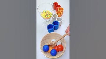 Color Sorting ASMR#asmr #funny #video #youtube #ytshorts