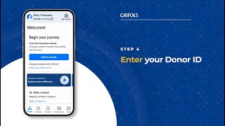 Grifols DonorHub™: Enter your Donor ID