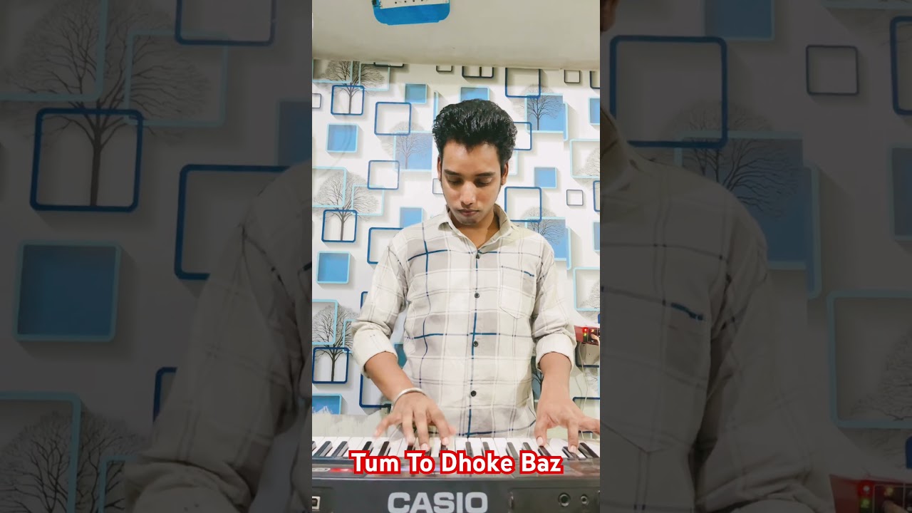Tum to Dhoke Baz Ho #piano #pianomusic #shorts #trendingshorts