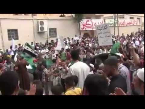 القلمون قارة نشيد ليا و ليا يا حرية 22 6 2012