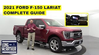 2021 FORD F150 LARIAT COMPLETE GUIDE  Every feature and option available in one video