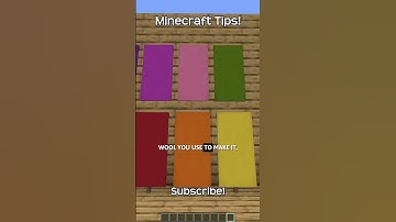 How To Make A Banner In Minecraft?!