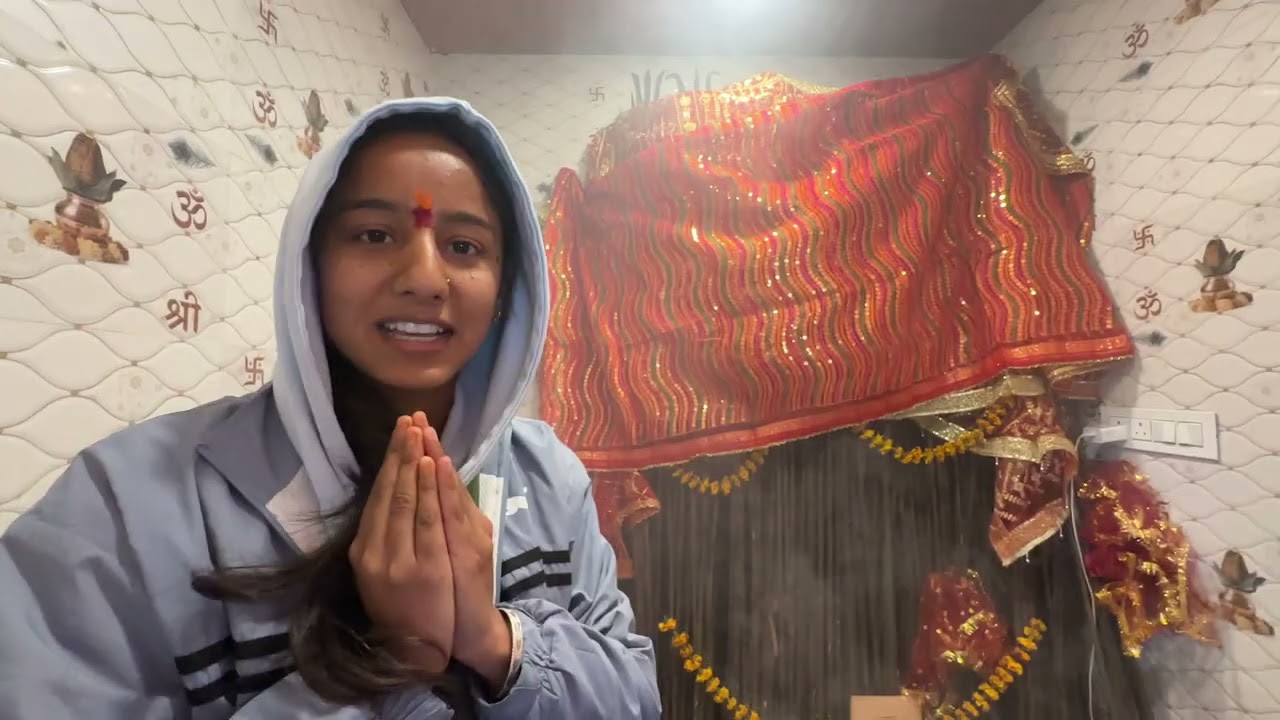 अपनी कुल देवी के मन्दिर में शीश नवाया #jaimatadi #omnamahshivaya #kedarnath #sanatandharma #hindu 