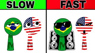My Sprunki OC: Brasil ,Usa But Its SLOW Vs FAST Version My Sprunki OC: Brasil ,Usa But Its SLOW Vs FAST Version