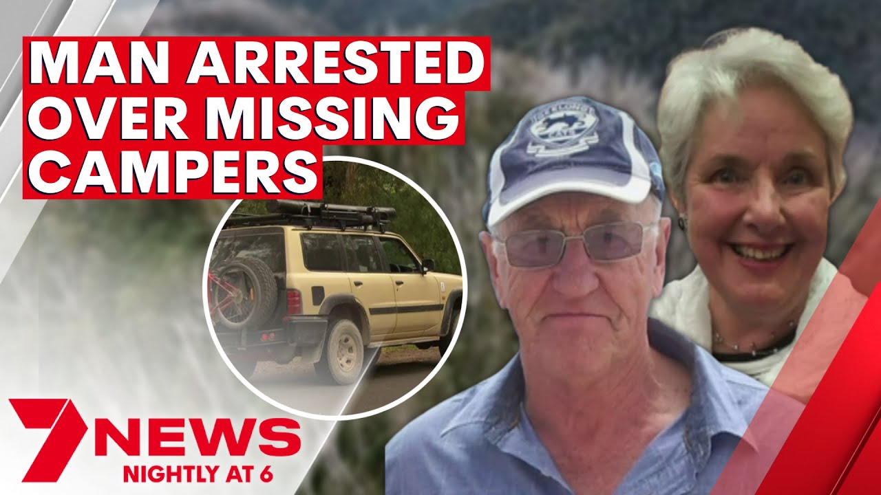 Man Arrested Over Disappearance Of Missing Campers Carol Clay And Russell Hill | 7News