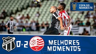 Ceará 0 x 2 Náutico | Gols e Melhores momentos | Quartas de final | Copa do Nordeste 2019