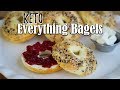 Easy Keto Bagels | Everything Seasoning | Flour-less Bagels