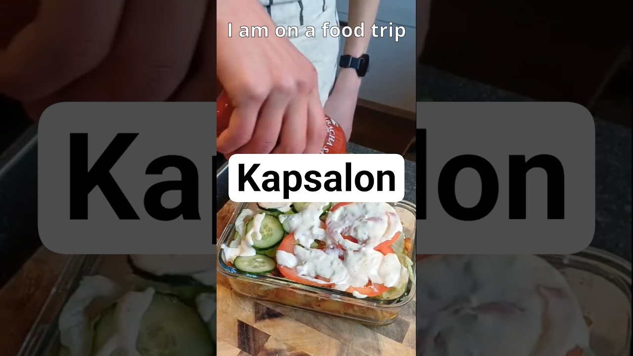 Dutch Trip 🇳🇱 Kapsalon from south Holland 🍟🍖🥗 (Barbershop) #netherlands #zuidholland #rotterdam