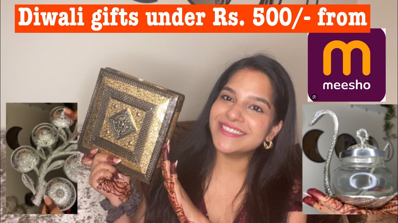 Diwali gifts under Rs.500/- from Meesho | Meesho haul by Meenal - YouTube