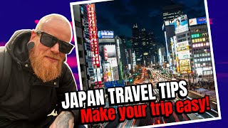 8 MUST KNOW Japan Travel Tips.  Let's make your trip easy in 2024