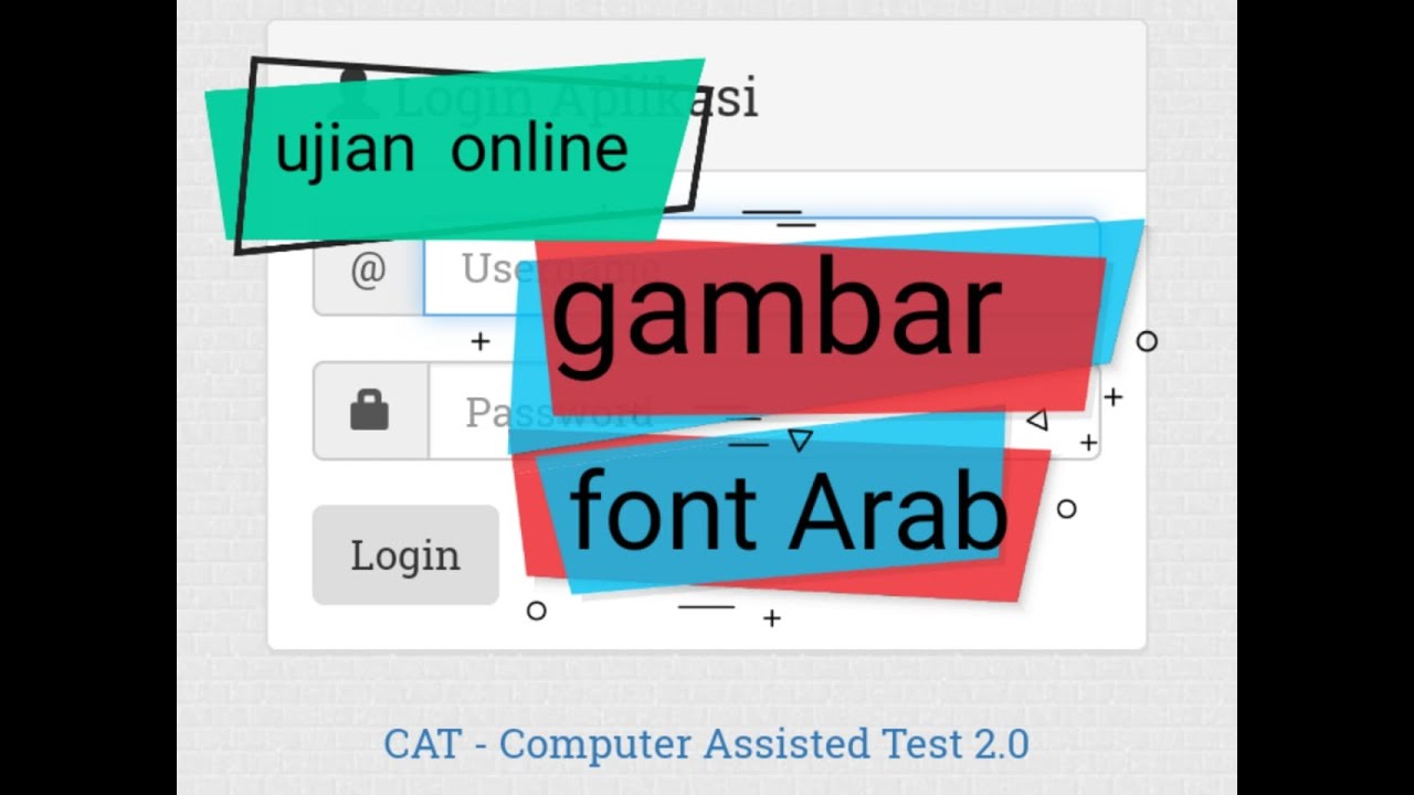 upload gambar dan font bahasa  arab  di soal  online YouTube