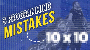 3 Programming Mistakes Beginner Weightlifters Make!