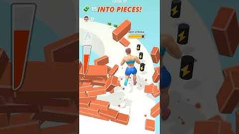 muscle rush smash running game🎮 Level #17 #shorts Gameplay #musclerush #gaming #gamingvideos