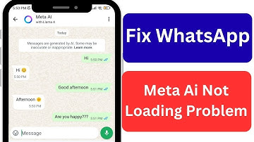 WhatsApp Meta Ai Not Working | WhatsApp Meta Ai Not Responding | Meta Ai Not Working On WhatsApp |