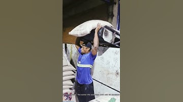 Sack Transport || Precise Loading and Unloading