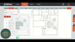 How to make an event floor plan on Allseated screenshot 1