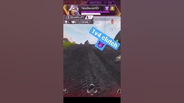 Apex Legends - 1v4 CLUTCH for the WIN! ( #apex #shorts )