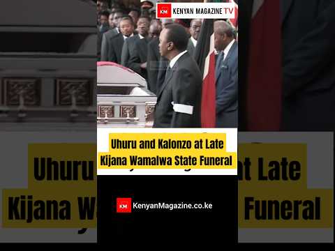 Late Kijana Wamalwa State Funeral Body Viewing In 2003 At Parliament Building