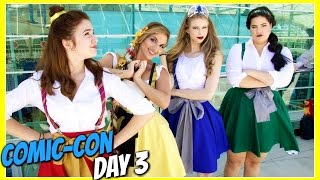 HOGWARTS PRINCESSES | SDCC Vlogs 2016 | Day 3