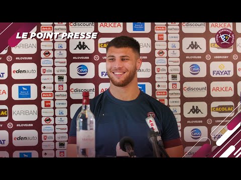 Aperçu de la vidéo « Le point presse avant Brive - UBB »