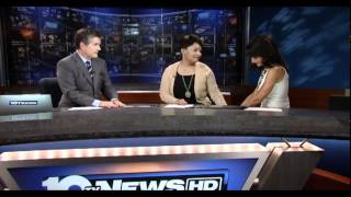 Andrea Cambern's final 5:30pm newscast w/ Kurt & Tracy on 10TV News  (May 2012)