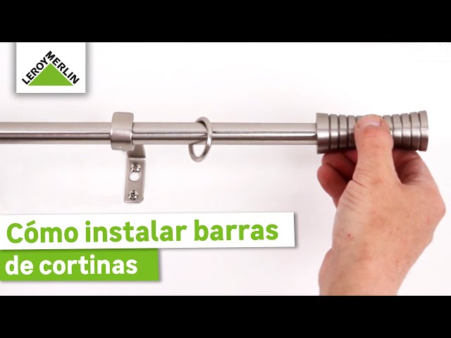 Cómo reparar una barra de cortina
