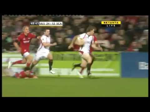 Ulster v Scarlets 02/10/2009 Andrew Trimble First ...