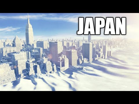 Kiamat Es Di Jepang! Hokkaido Terkubur Oleh Angin Kencang Dan Hujan Salju!