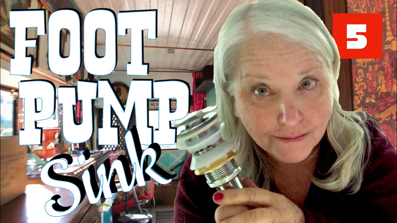 A FOOT PUMP SINK For My Skoolie YouTube