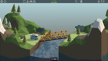 Polybridge Alpine Meadows 1-4 Slanted Bridge